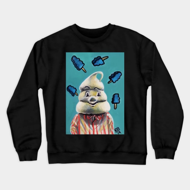 Blue Tornado Bar - Mr Tastee :: Pete and Pete Crewneck Sweatshirt by ckrickett